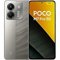 XIAOMI Poco M7 Pro 5G Smartphone, 12+256GB, Silver, Klare 50MP